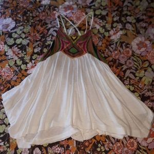 COPY - Free People Embroidered Tank Top